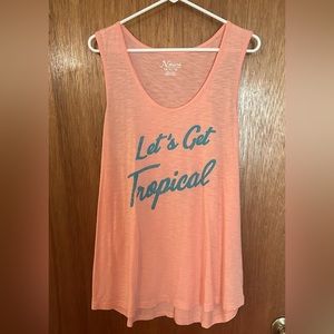 Natural Reflections Tank Sz 1X